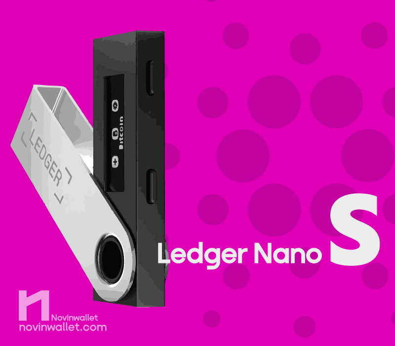 5. Ledger Nano S (کیف پول سخت افزاری)