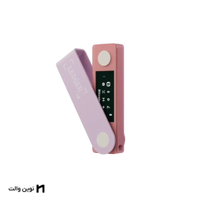 کیف پول لحر نانو ایکس صورتی ۲۰۲۵